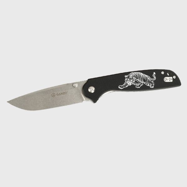 Нож-GANZO-G6803-TG-8CR14-G10-TIGER Нож GANZO G6803-TG 8CR14 G10 TIGER