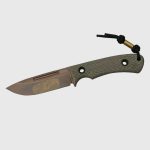 Нож TRC Knives K-1s Green canvas micarta