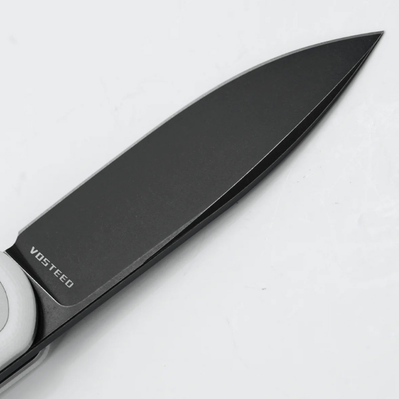 Нож Vosteed Corgi 14C28N Black Stonewash Micarta