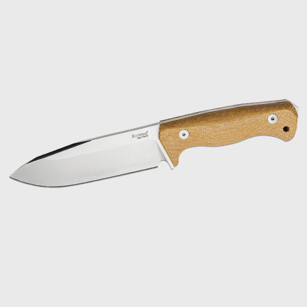 Knife LionSteel T6 CPM 3V Natural Canvas