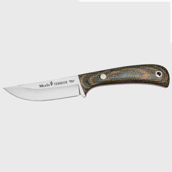 Нож Muela TERRIER 9G.K Nitro 42 Micarta green
