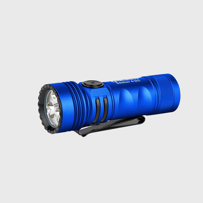 Заряден фенер Olight Seeker 4 Mini 1200 Лумена Midnight Blue