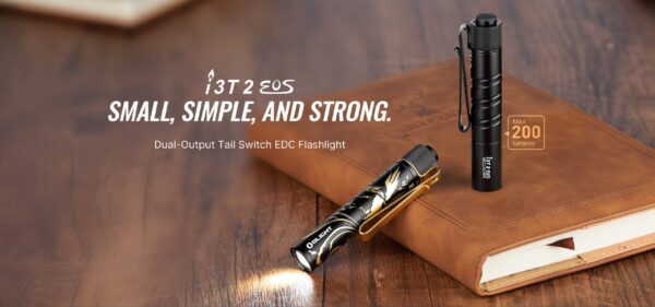 Olight i3T 2 EOS 200 Lumen Flashlight, Black » Arms-Bg Оръжеен Магазин