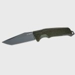 Knife SOG Trident FX Black Straight Edge 4116 FRN OD Green