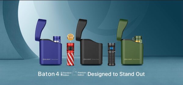 Olight Baton 4 Premium Limited Edition 1300 Lumen Fighter Pilot Flashlight » Arms-Bg Оръжеен Магазин