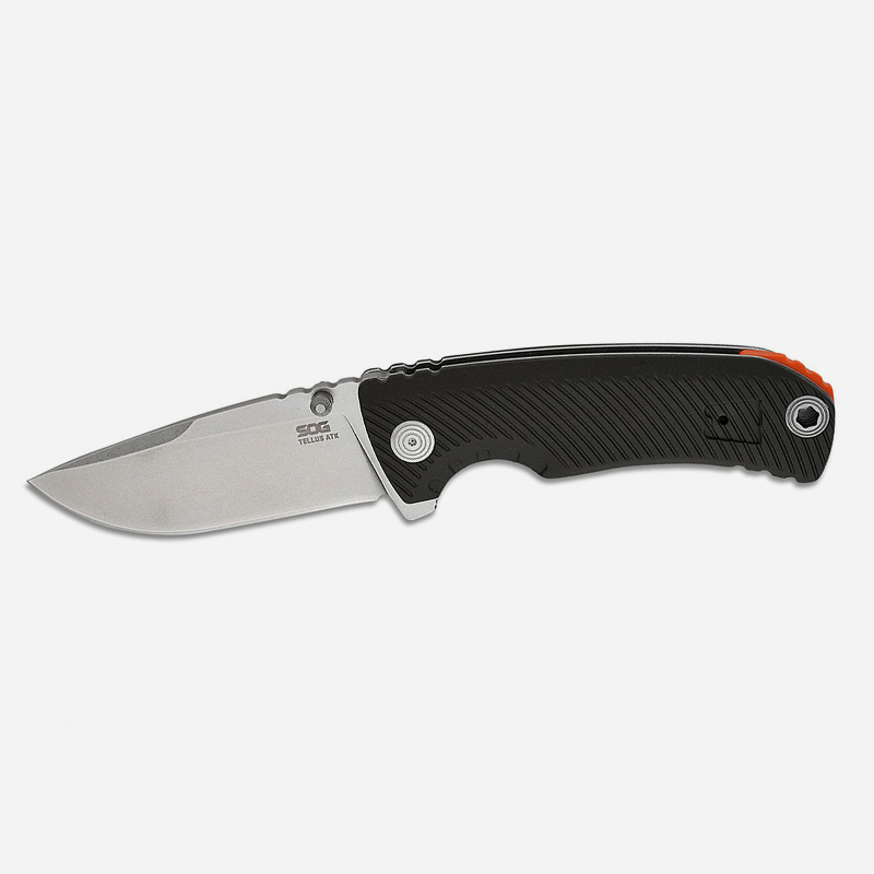 Нож SOG Tellus ATK 440 GRN Black Blaze Orange