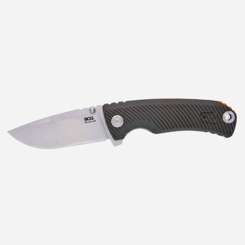 Нож SOG Tellus FLK 440 FRN Olive Drab