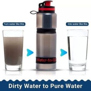 Качествена бутилка с филтър за вода 3