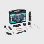 Ловен комплект Фенер Olight Warrior X 4 2600 Лумена Black