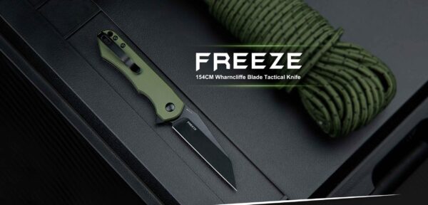 Olight Oknife Freeze 154CM Aluminum OD Green Knife » Arms-Bg Оръжеен Магазин