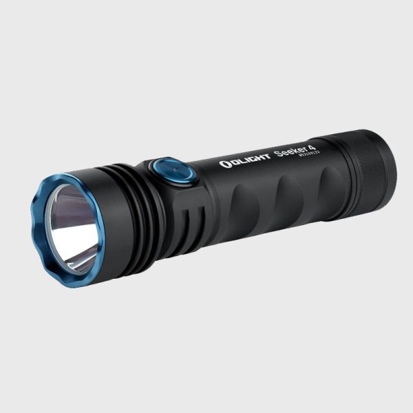 Charged Flashlight Olight Seeker 4 3100 Lumens Black
