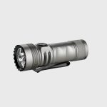 Charged Flashlight Olight Seeker 4 Mini 1200 Lumens Titanium Limited Edition