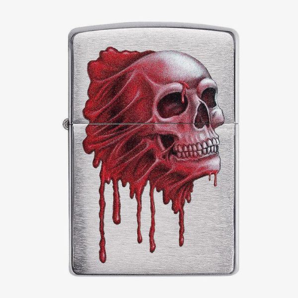 Бензинова запалка Zippo Ace Red Skull Design