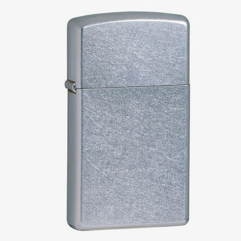 Бензинова запалка Zippo Street Chrome Slim
