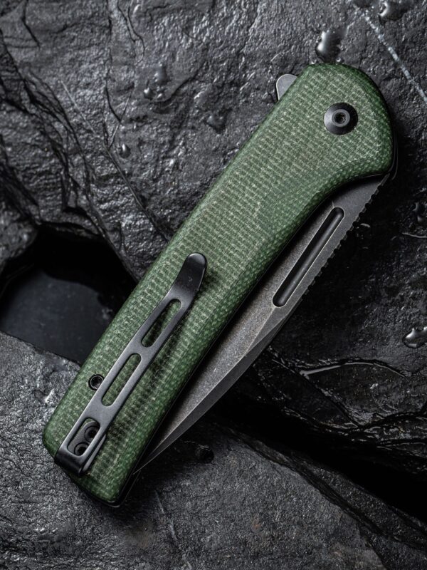 Civivi Conspirator Nitro - V Micarta Green Knife » Arms-Bg Оръжеен Магазин