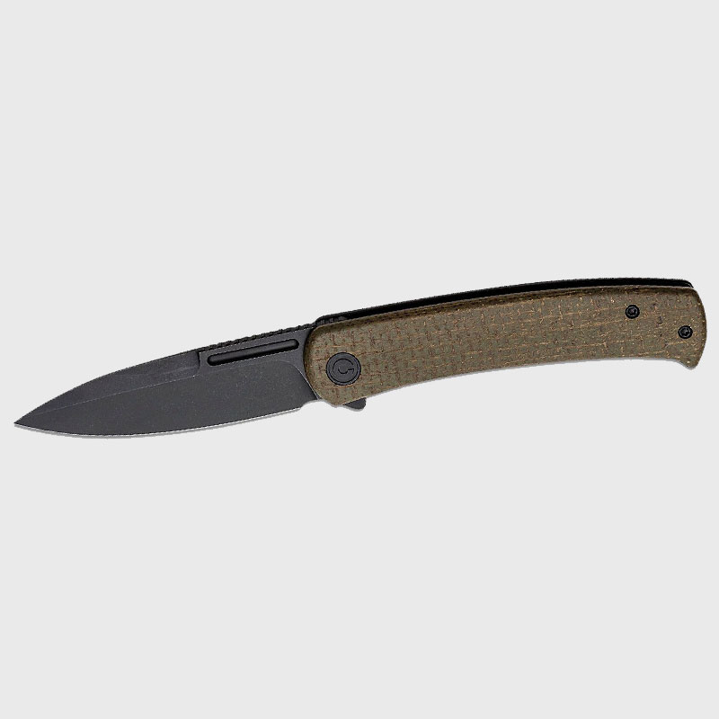 Нож-Civivi-Cetos-14C28N-Micarta-Stainless-Steel-Coarse-Green