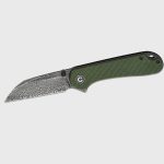 Нож Civivi Elementum Damascus Micarta Green