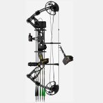 Полиспастен лък SANLIDA compound bow DRAGON X9 PRO Black 70 lbs kit