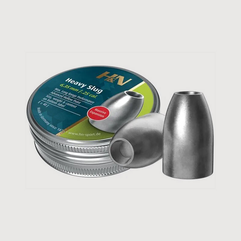 Проектил-H-&-N-Slug-HP-HEAVY-6.35мм-.249cal-2.76-гр-38-grains