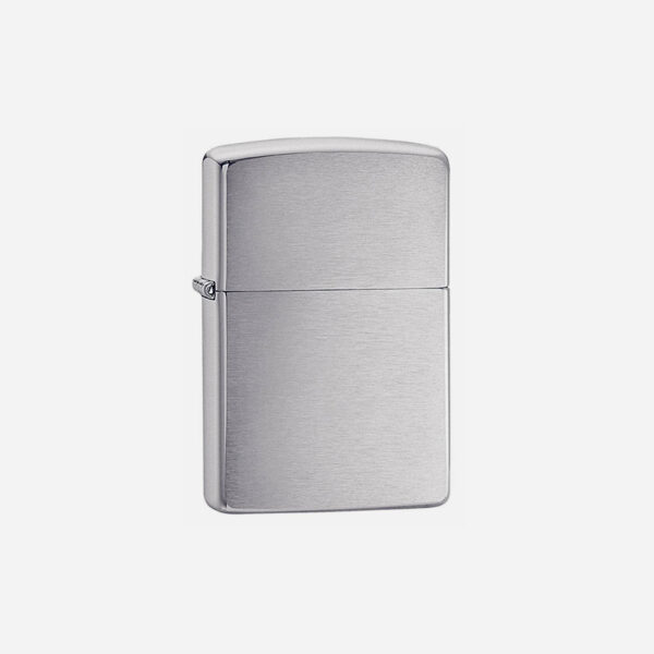 Zippo PLAIN BRUSHED CHROME