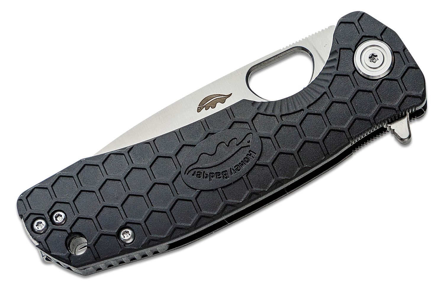 Нож Honey Badger Flipper Medium 8Cr13MoV FRN Black