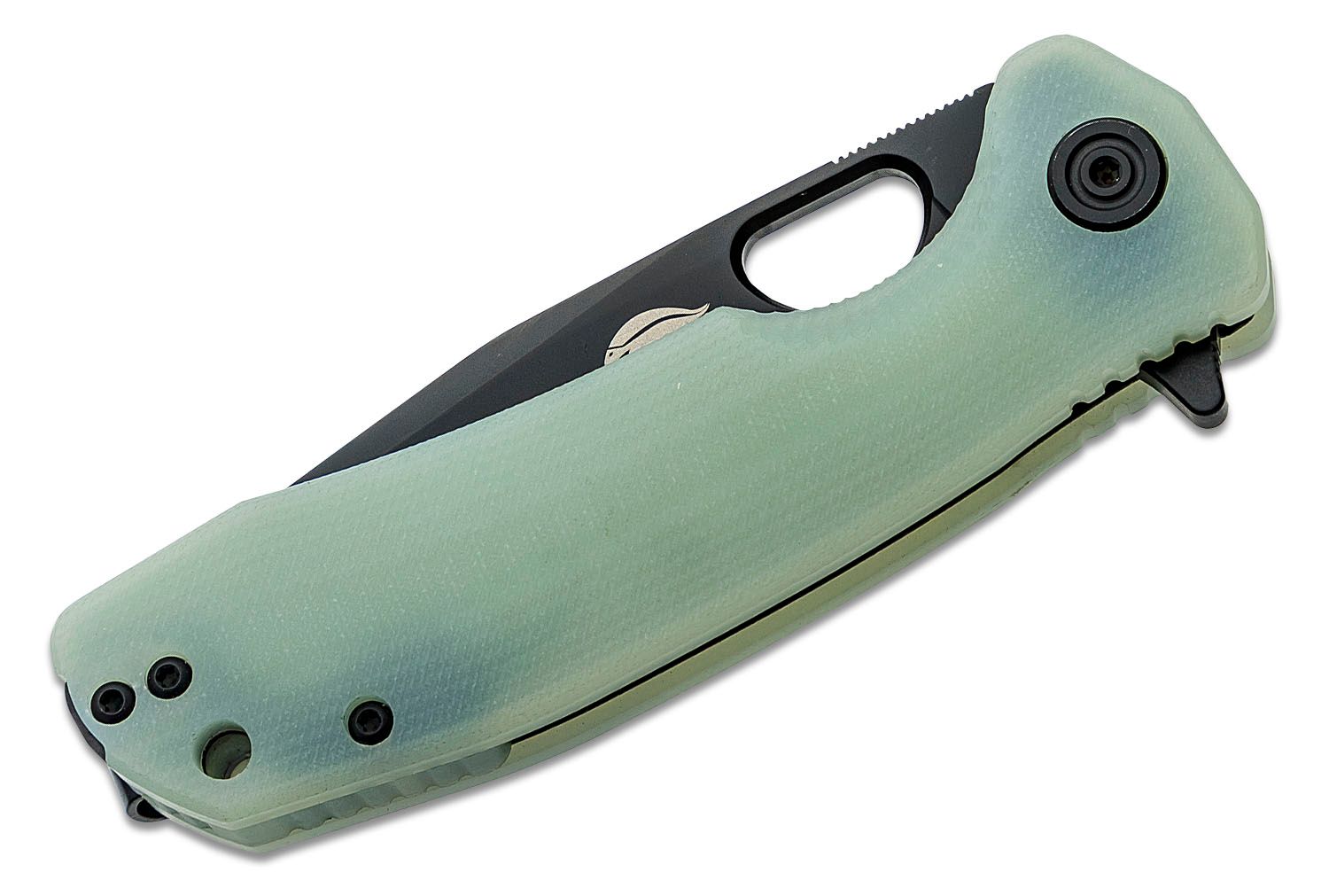 Нож Honey Badger Tanto Medium 14C28N G10 Jade