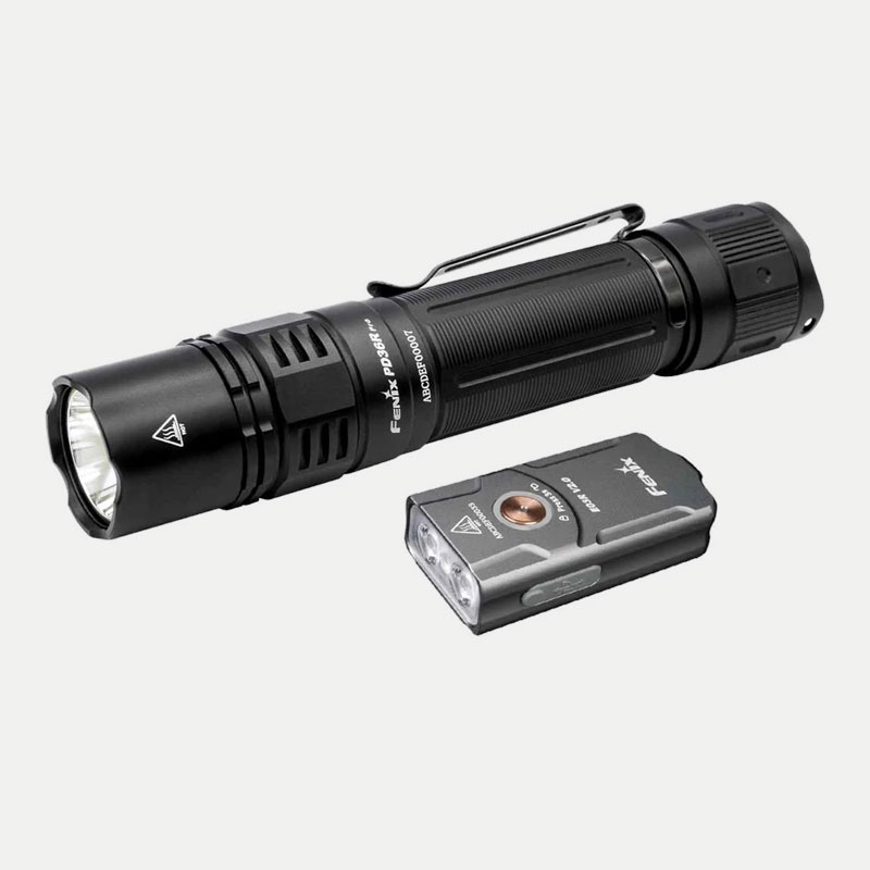 Комплект-Фенер-Fenix-PD36R-PRO-2800-LUMEN-FLASHLIGHT-+-OPTIONAL-E03RV2