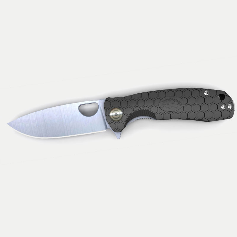 Нож Honey Badger Flipper Large D2 FRN Black