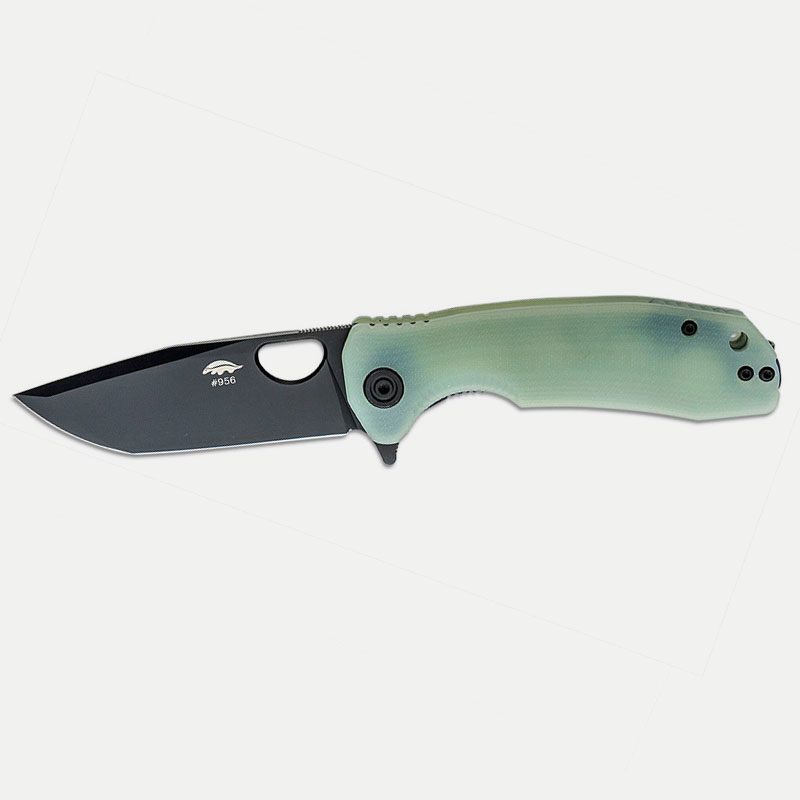 Нож Honey Badger Tanto Medium 14C28N G10 Jade