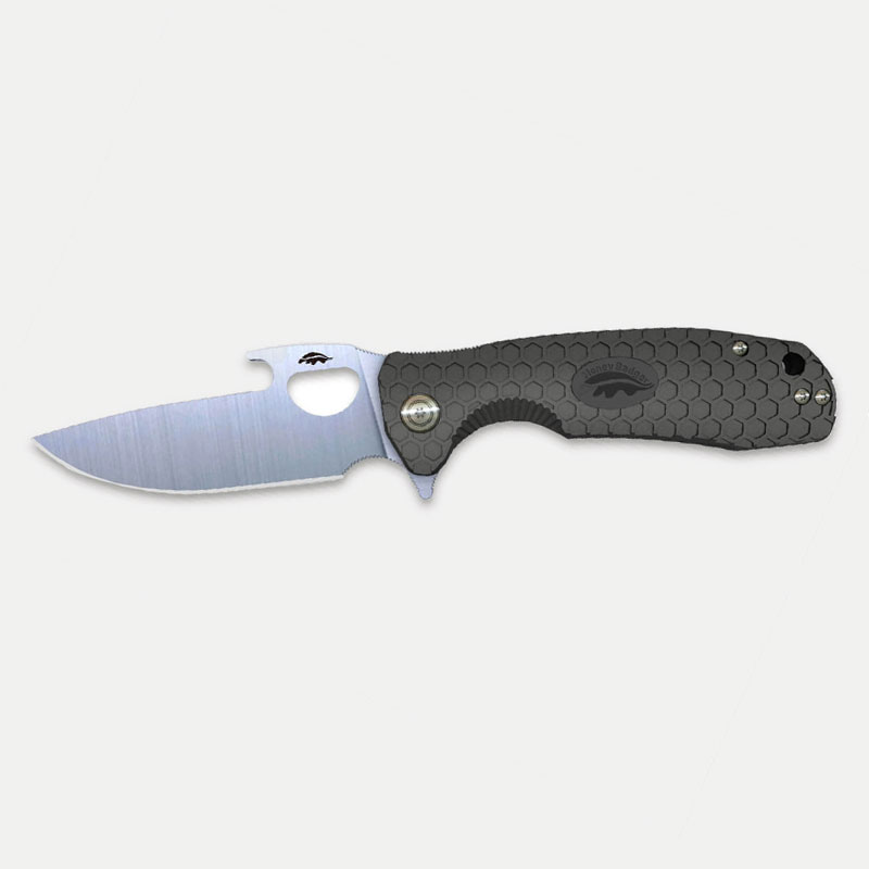 Нож Honey Badger Opener Large 14C28N FRN Black