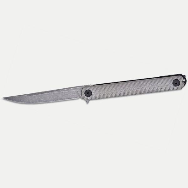 Folding knife Spartan Nemec Folder S35V Titanium Grey