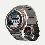 СМАРТ ЧАСОВНИК KOSPET TANK T2 Silver AMOLED дисплей, Bluetooth