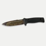 Knife TRC M-1SL M390 Apocalyptic Finish Micarta Black