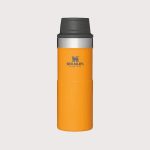 Термо чаша за път Stanley Trigger Action Travel Mug 0.35L Saffron