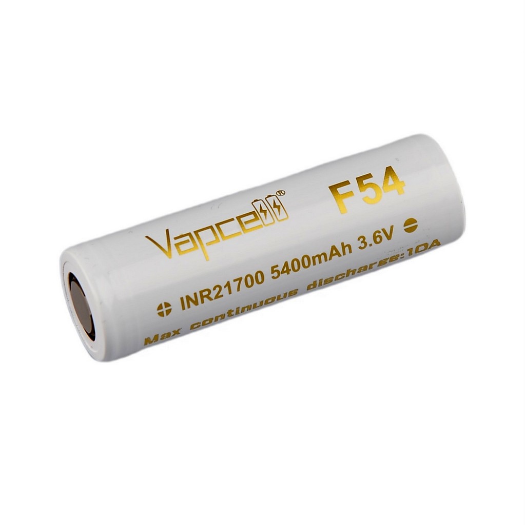 Зарядна батерия VAPCELL 21700 F54 5400mAh 10А