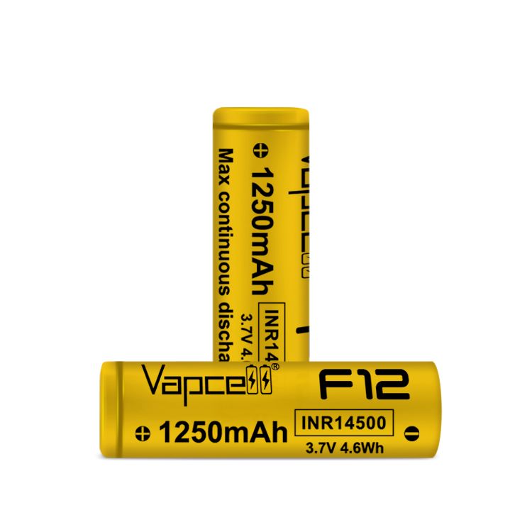 Charging battery VAPCELL 14500 F12 1250mAh
