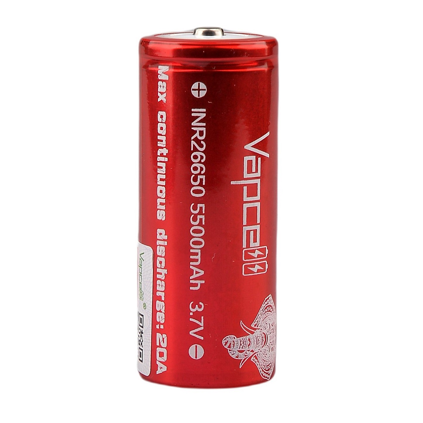 Зарядна батерия VAPCELL 26650 5500mAh 20А