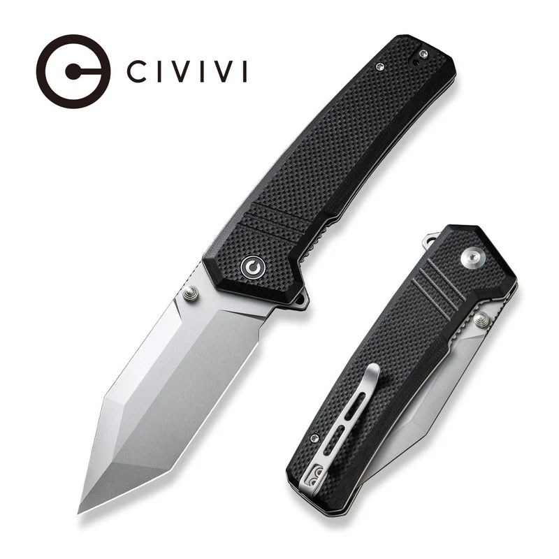 Нож Civivi BHALTAIR 14C28N G10 Black