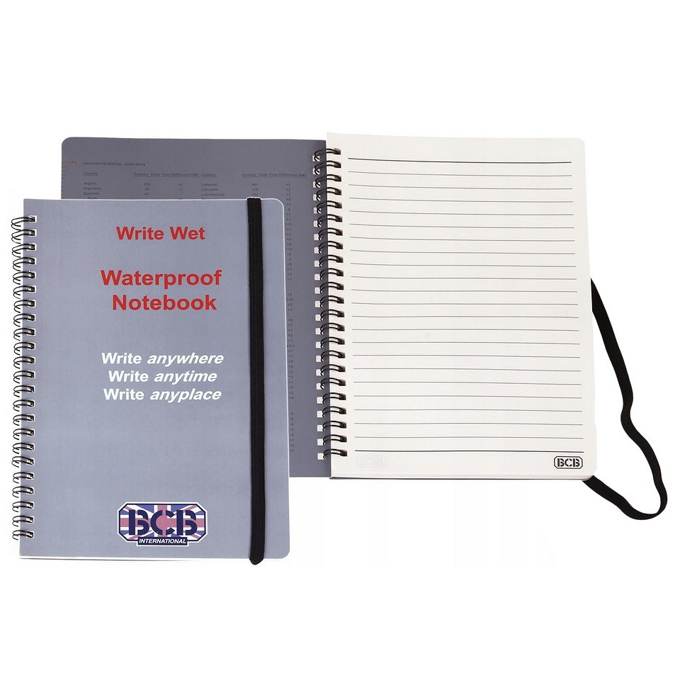 BCB Waterproof notebook with PVC cover A5 CD454 3