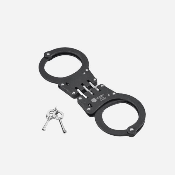 Белезници VURGUN с твърда връзка черни