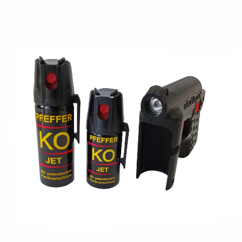 Deflight – tactical Pepperspray gun with led light 3