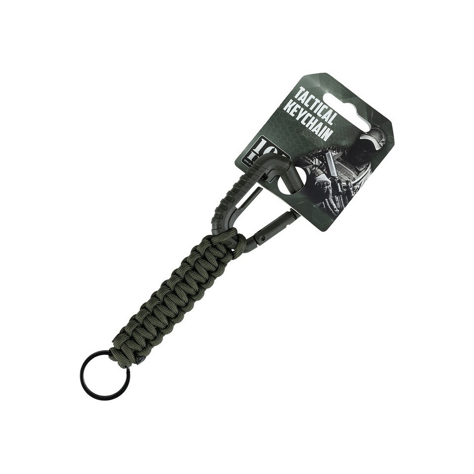 Карабинер с паракорд Tactical 101 INC зелен 3