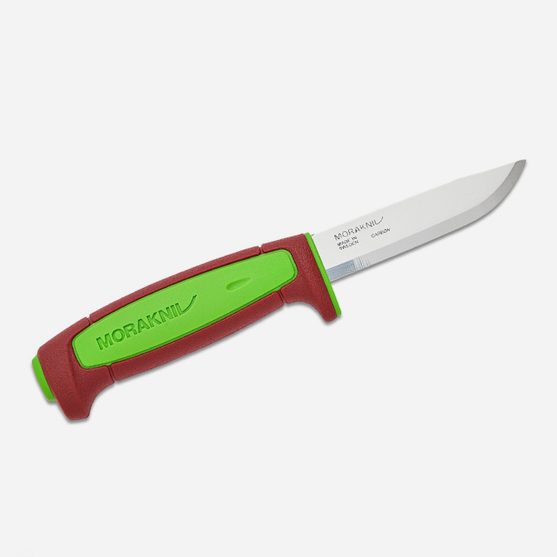 Нож Mora Basic 511 Carbon Steel Limited Edition 2024 red/green