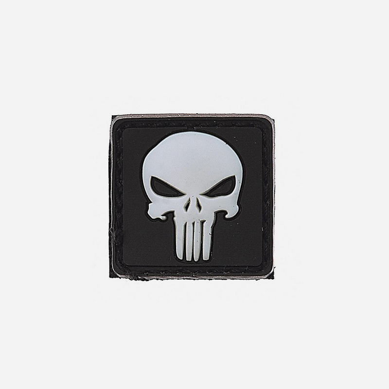 Пач 3D Гумен  101 INC Punisher white #12026