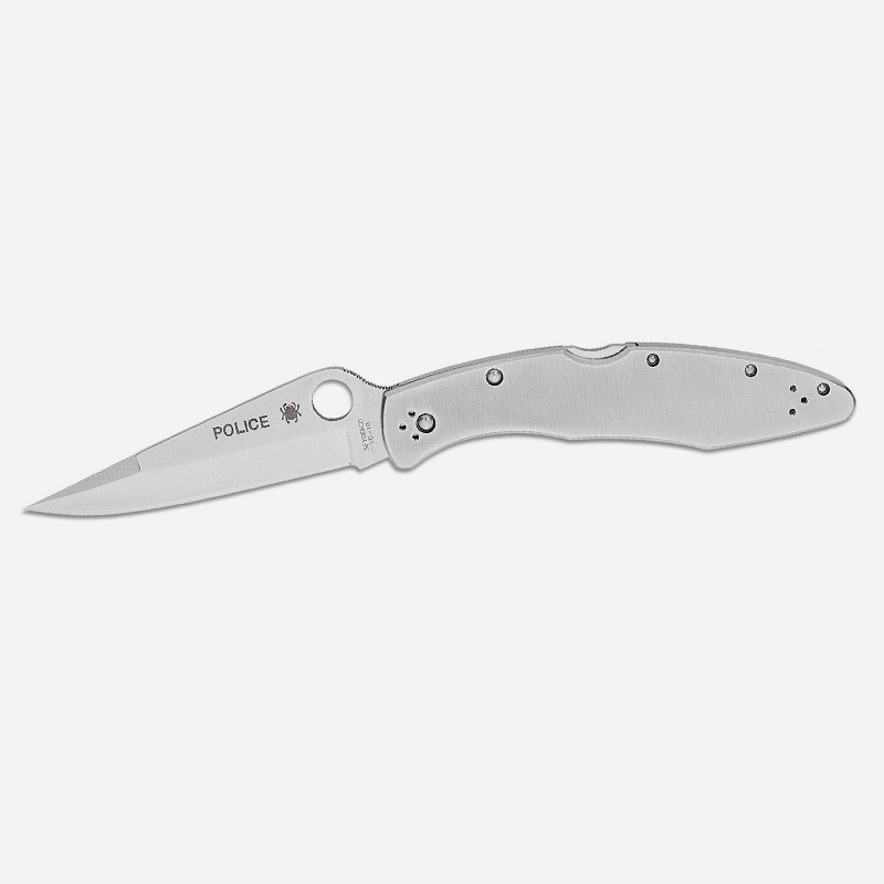 Нож Spyderco POLICE MODEL STAINLESS VG-10 Stainless Steel