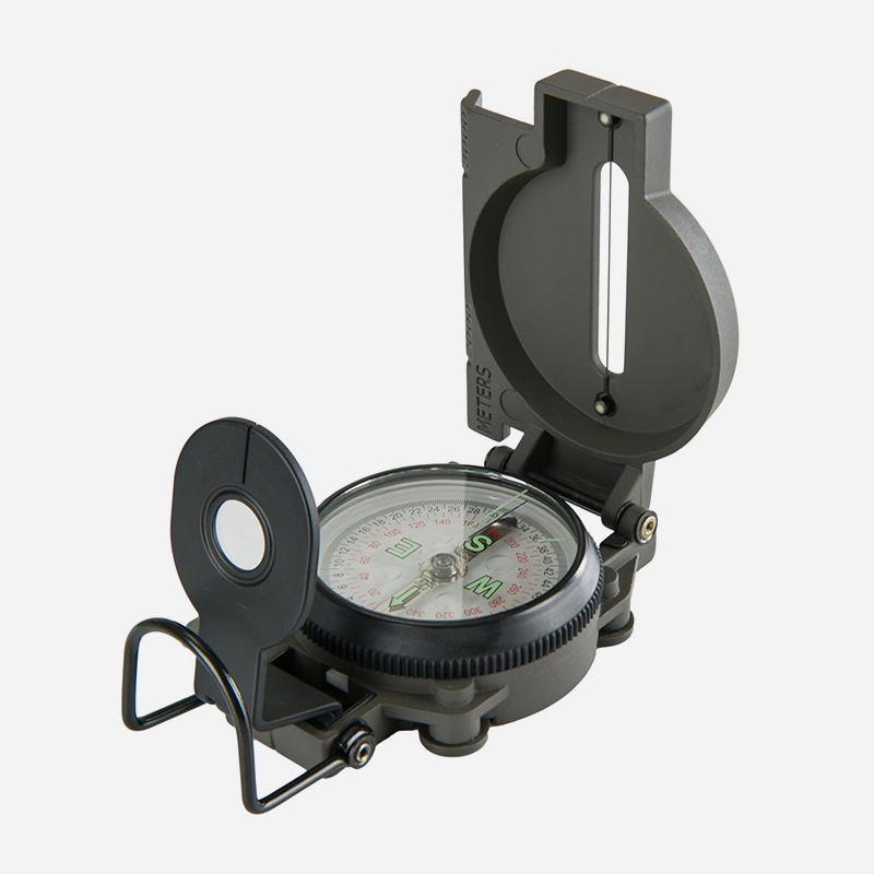 Компас Helikon-Tex RANGER COMPASS MK2 Aluminum Grey