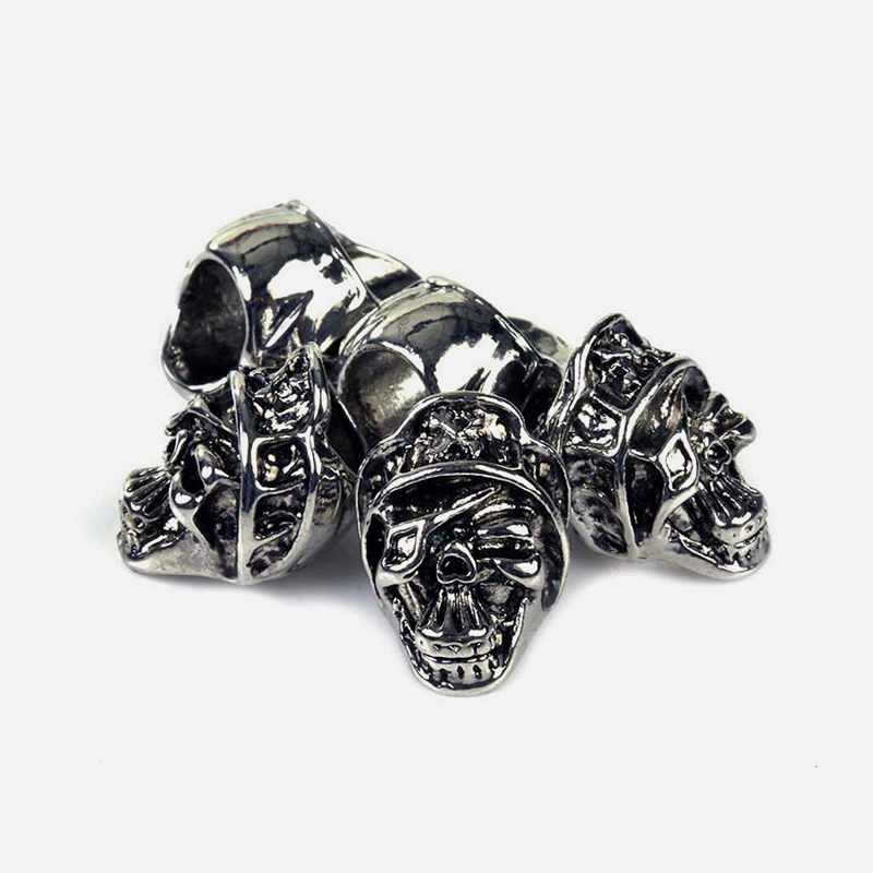 Череп за гривни или оплетки от паракорд 101 INC Skull set #2148-6