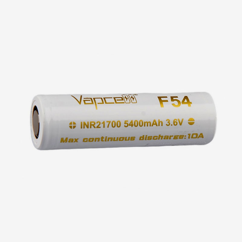 Зарядна батерия VAPCELL 21700 F54 5400mAh 10А