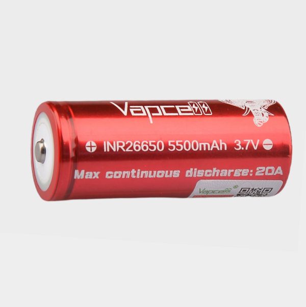 Зарядна батерия VAPCELL 26650 5500mAh 20А