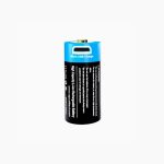Зарядна батерия VAPCELL P1608A 16340 800MmAh защита и MICRO USB